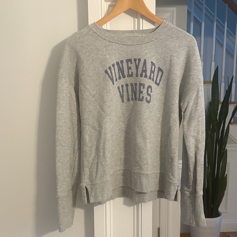 Vineyard Vines Heather Gray Crewneck